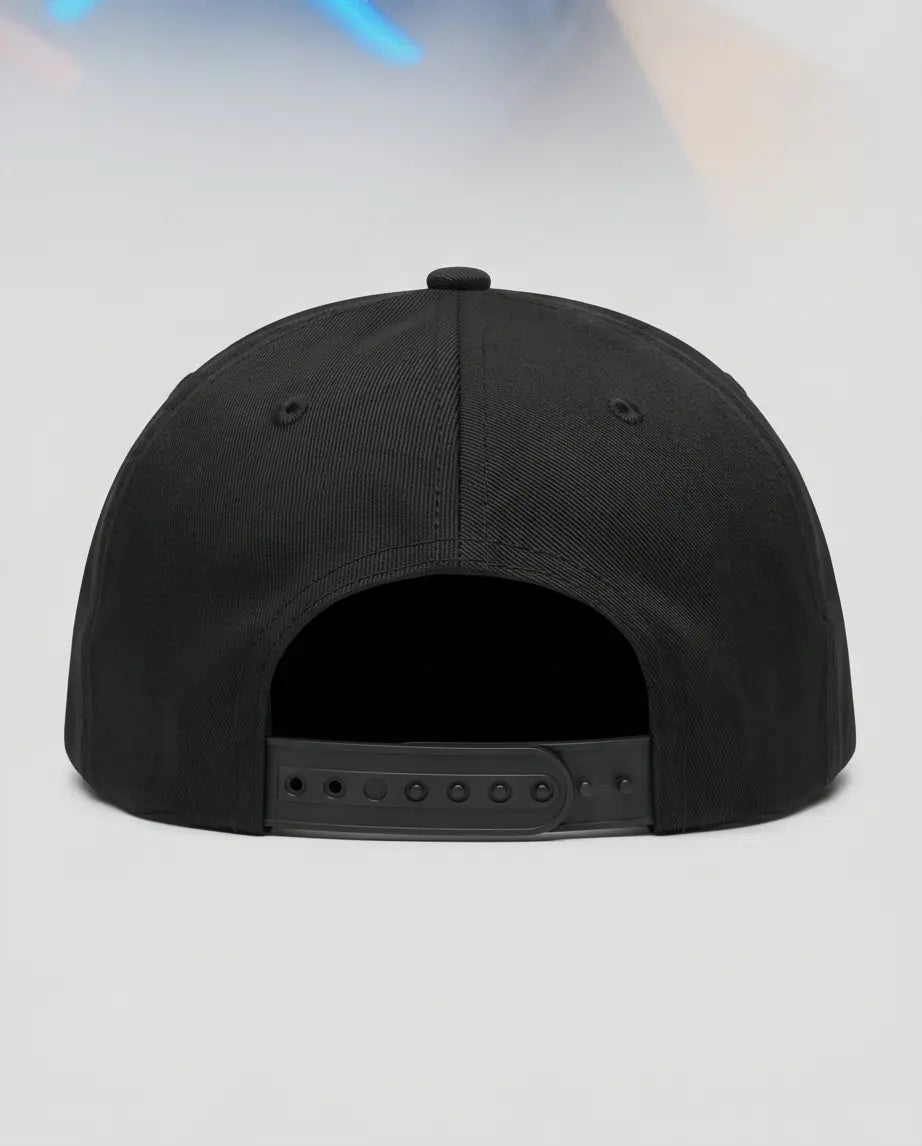 Horizon Series Flat-Brim Hat – Embroidered Detail