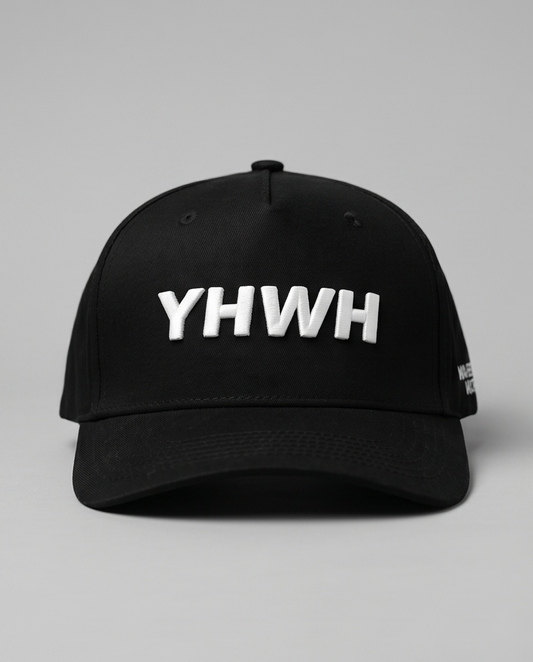 Black YHWH Embroidered Cap