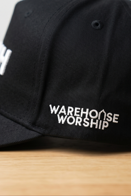 Black YHWH Embroidered Cap