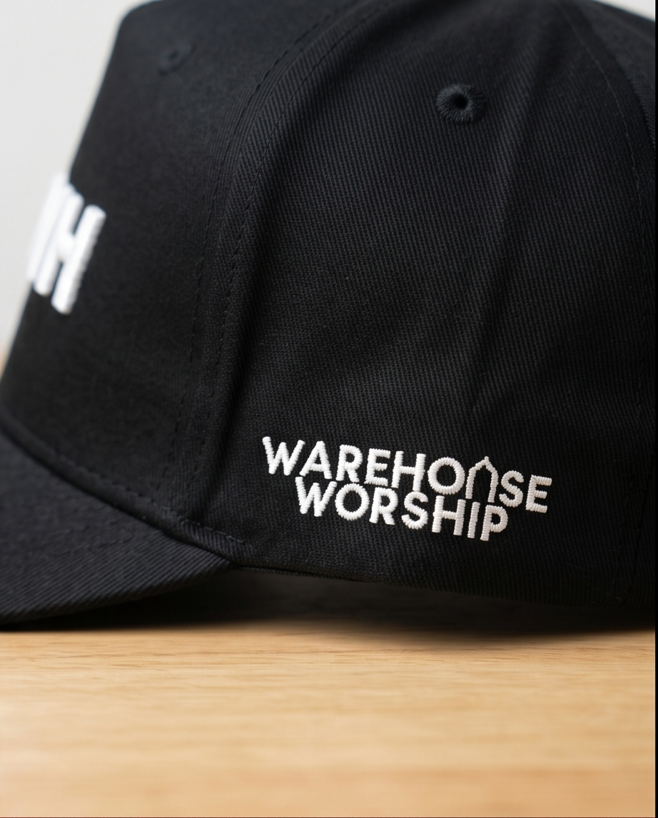 Black YHWH Embroidered Cap