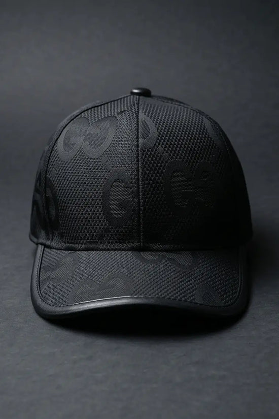 Gucci GG Supreme Canvas Baseball Cap – Matte Jet Black