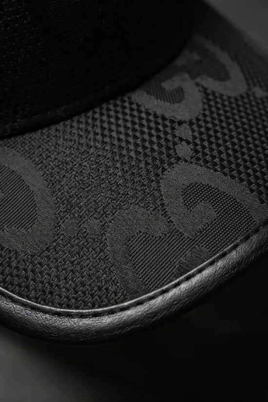 Gucci GG Supreme Canvas Baseball Cap – Matte Jet Black