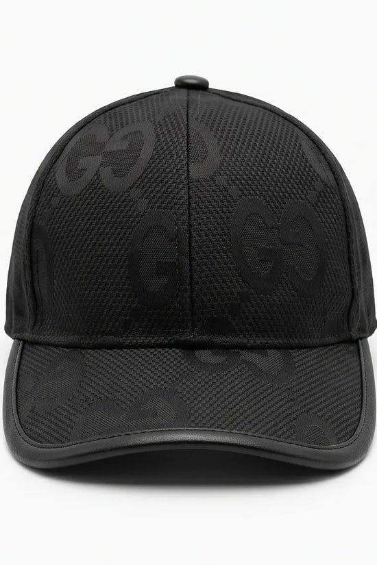 Gucci GG Supreme Canvas Baseball Cap – Matte Jet Black