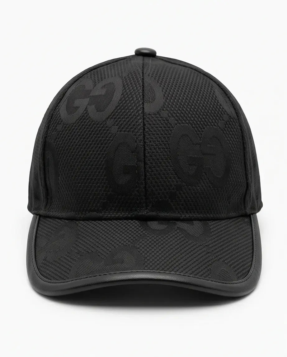 Gucci GG Supreme Canvas Baseball Cap – Matte Jet Black