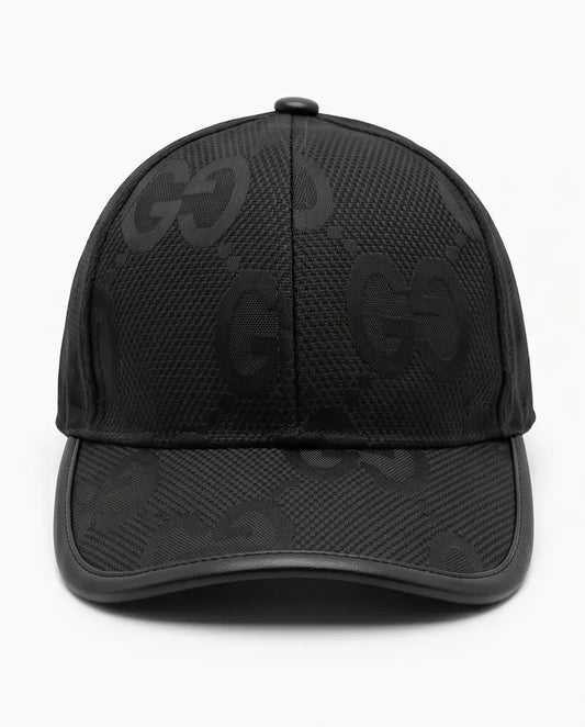 Gucci GG Supreme Canvas Baseball Cap – Matte Jet Black