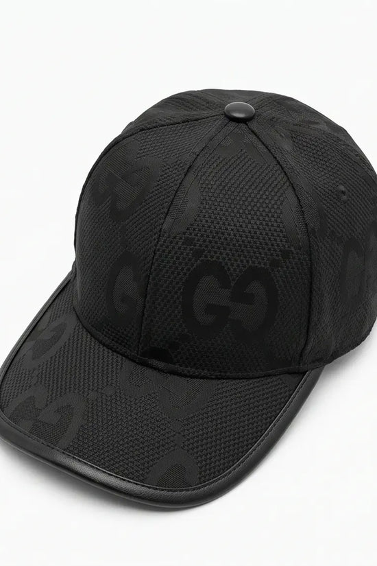 Gucci GG Supreme Canvas Baseball Cap – Matte Jet Black