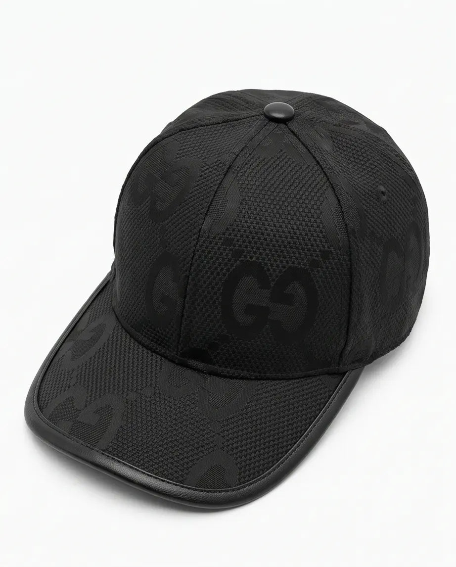 Gucci GG Supreme Canvas Baseball Cap – Matte Jet Black