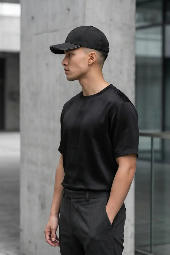 Gucci GG Supreme Canvas Baseball Cap – Matte Jet Black