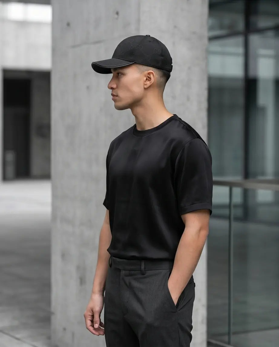 Gucci GG Supreme Canvas Baseball Cap – Matte Jet Black