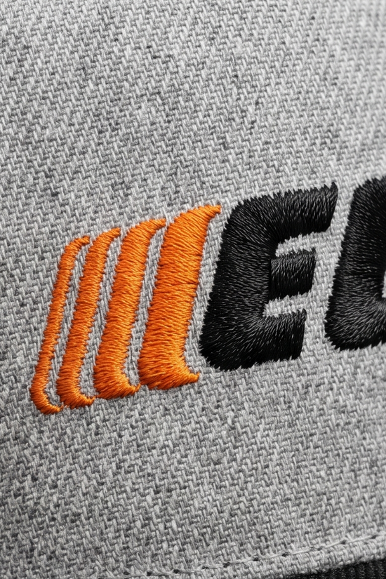 ECHO Gray and Black Snapback Cap