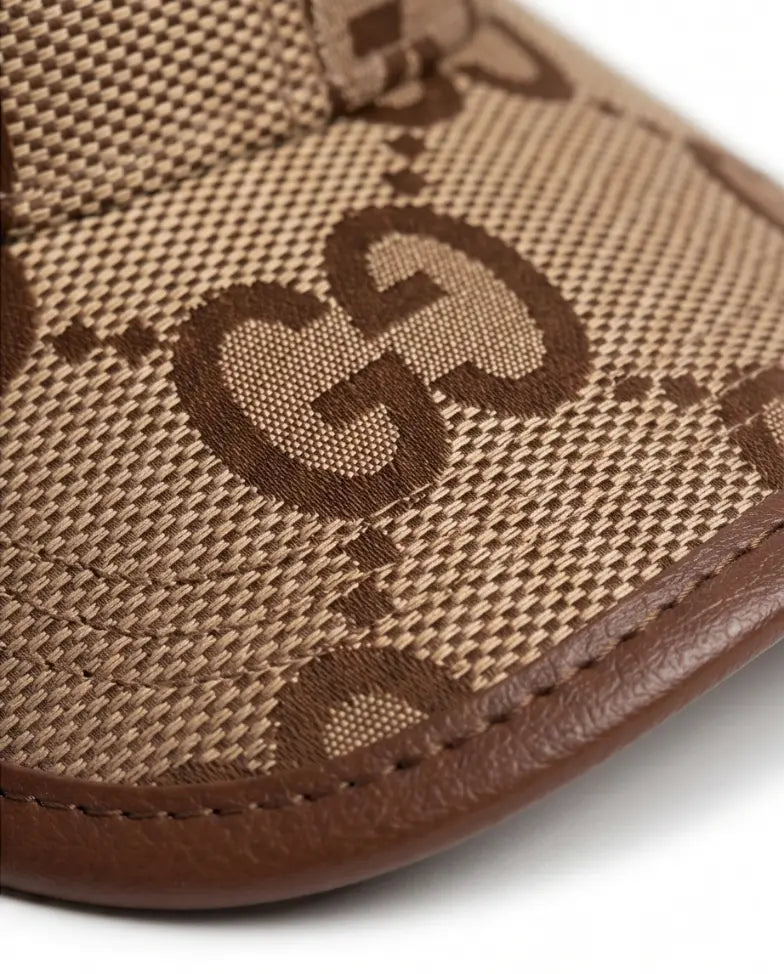 Gucci Jumbo GG Supreme Canvas Baseball Cap – Classic Ebano Brown