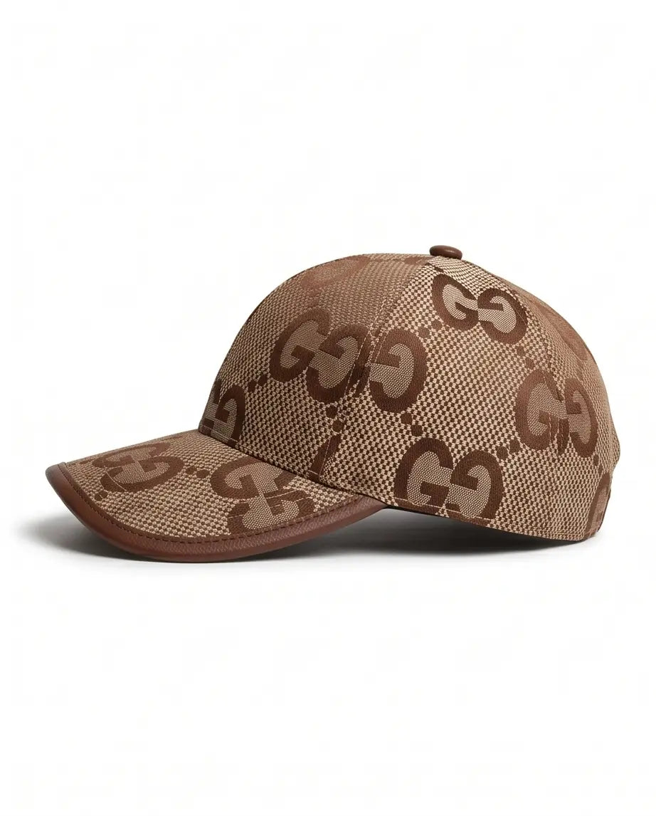 Gucci Jumbo GG Supreme Canvas Baseball Cap – Classic Ebano Brown