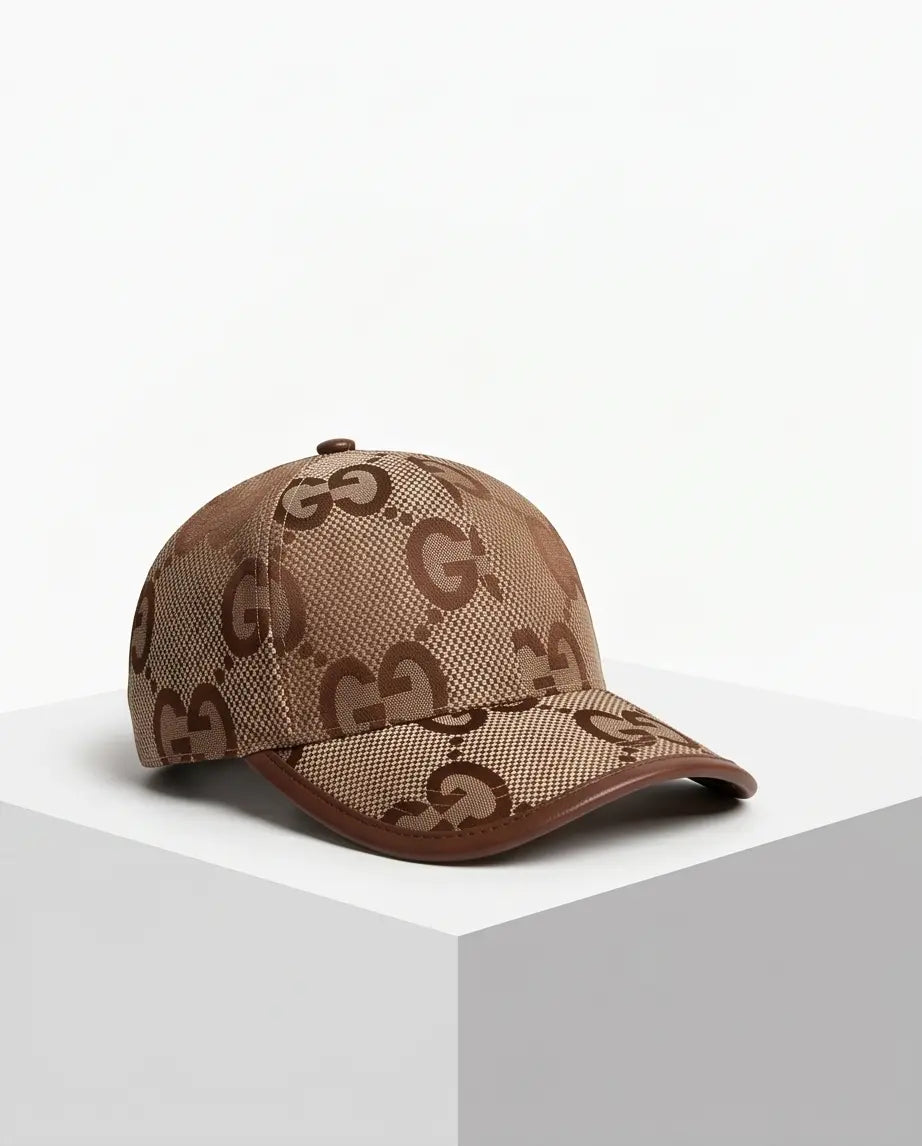 Gucci Jumbo GG Supreme Canvas Baseball Cap – Classic Ebano Brown