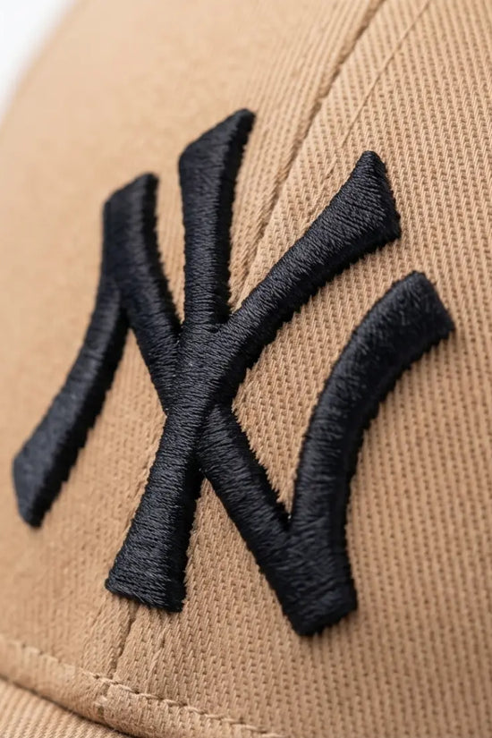 NY Classic Monogram Baseball Cap – Khaki Beige