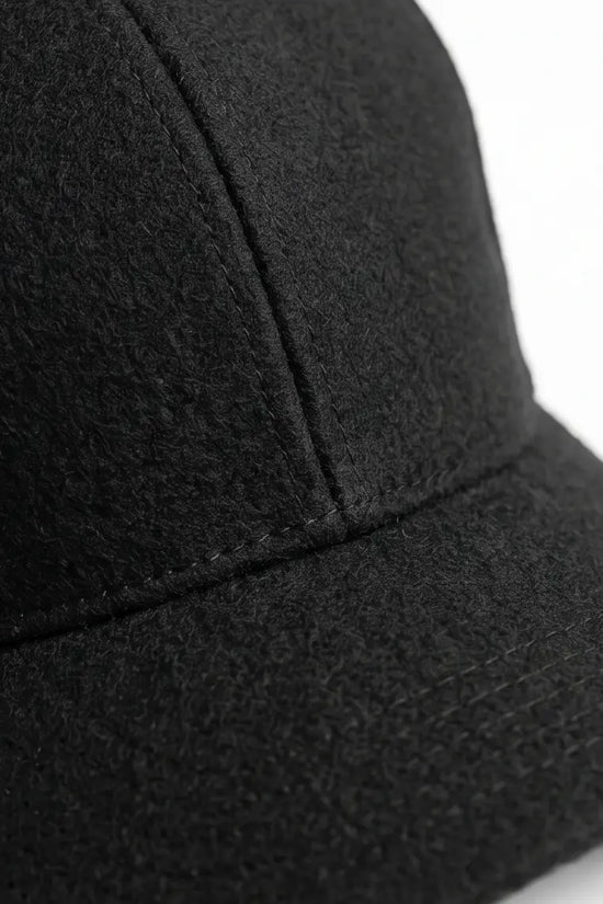 Classic Plain Baseball Cap — All Black