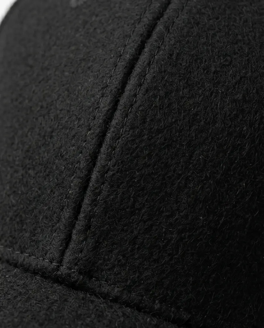 Classic Plain Baseball Cap — All Black