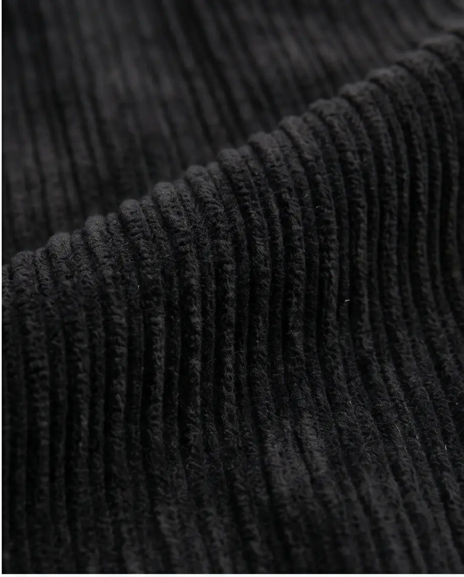 "DRESS" Corduroy Cap — All Black