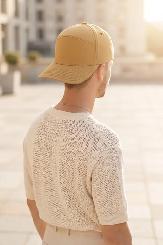 Classic Plain Dad Cap — Camel