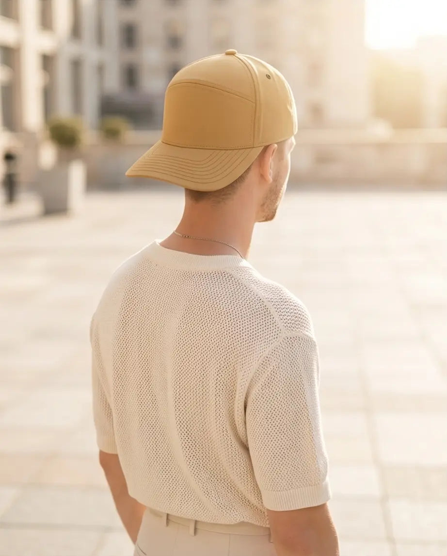 Classic Plain Dad Cap — Camel