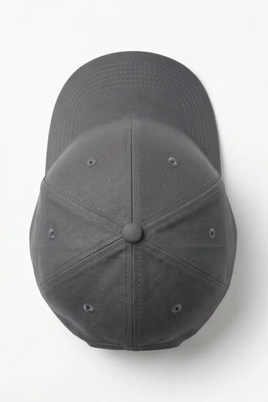 Classic Plain Dad Cap — Charcoal Grey