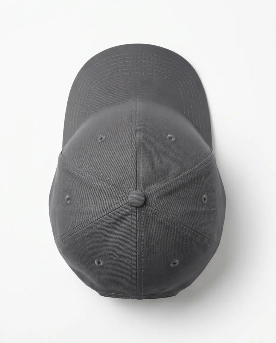 Classic Plain Dad Cap — Charcoal Grey