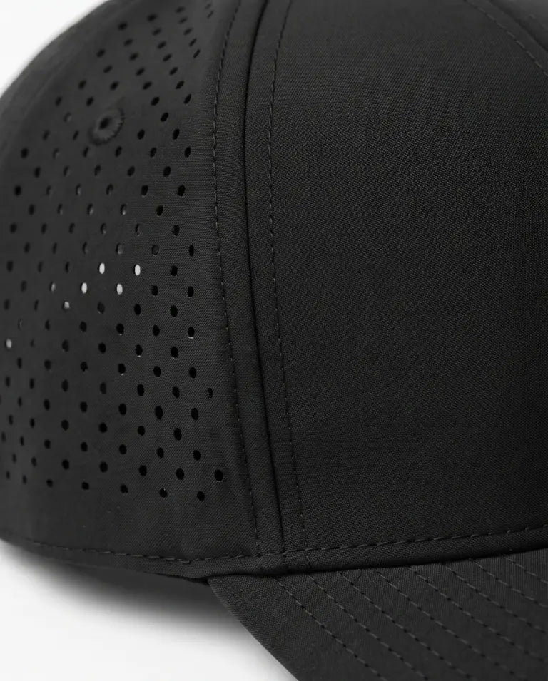 Classic Plain Performance Cap — All Black