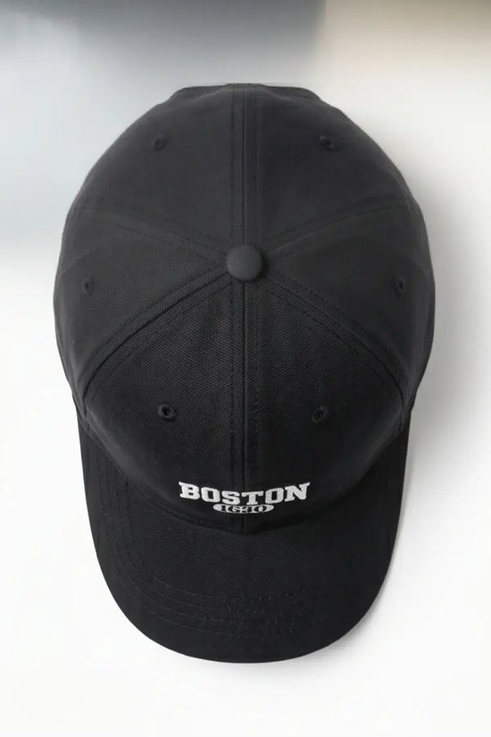 Boston 1630 Varsity Dad Cap — All Black