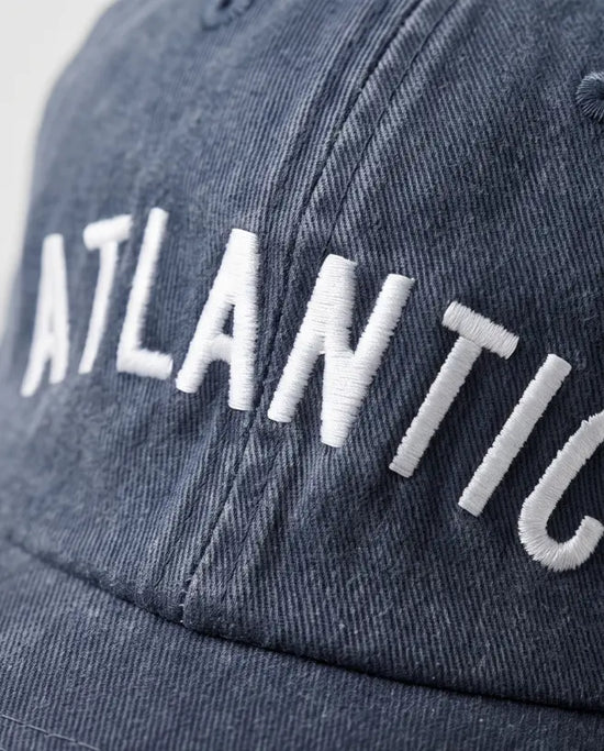 Atlantic Arch Logo Dad Cap — Washed Navy