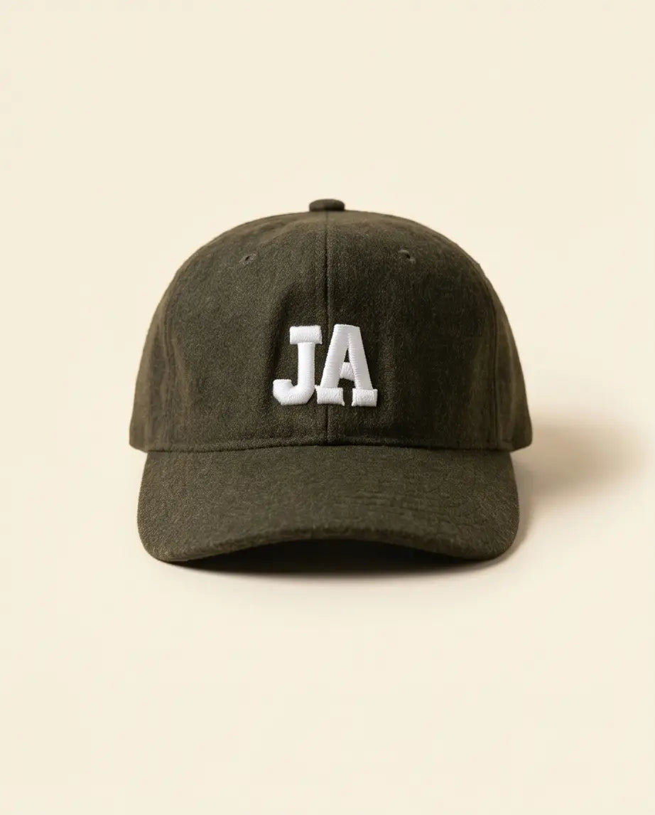 JA Embroidered Wool Cap