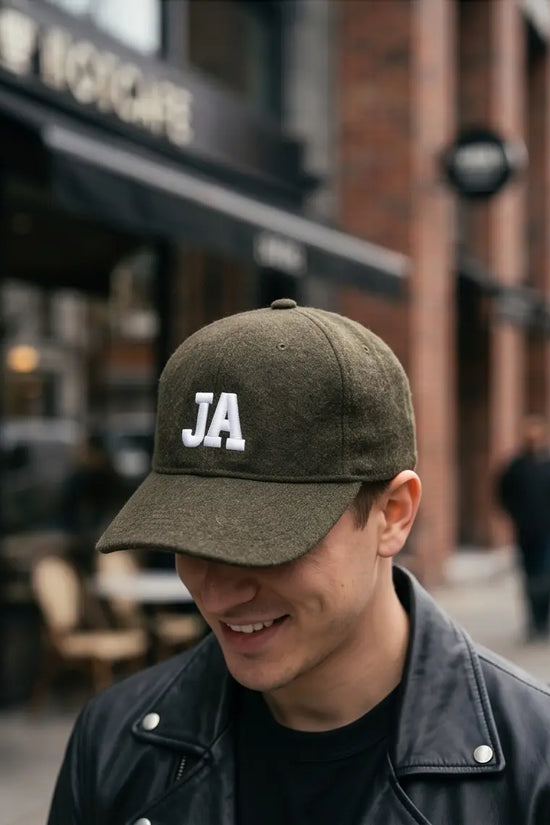 JA Embroidered Wool Cap