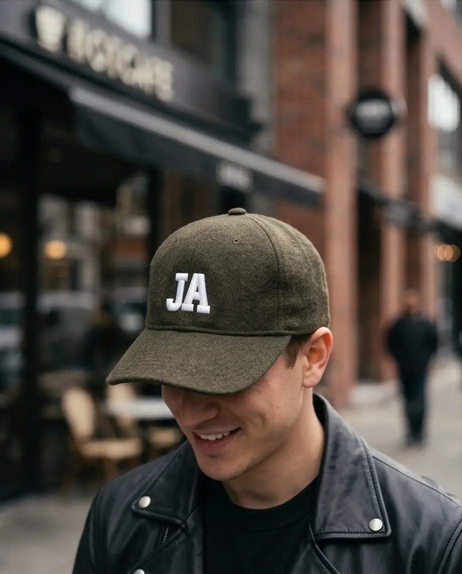 JA Embroidered Wool Cap