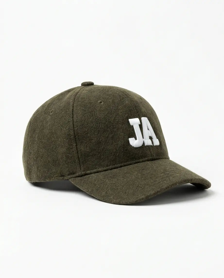 JA Embroidered Wool Cap