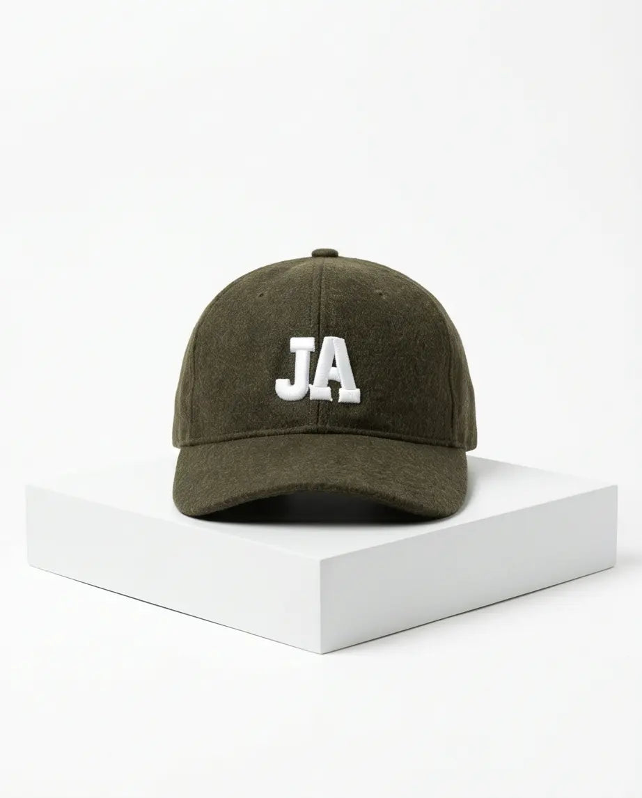 JA Embroidered Wool Cap