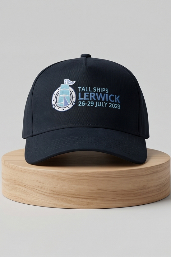 Tall Ships Lerwick Official Event Cap — Black