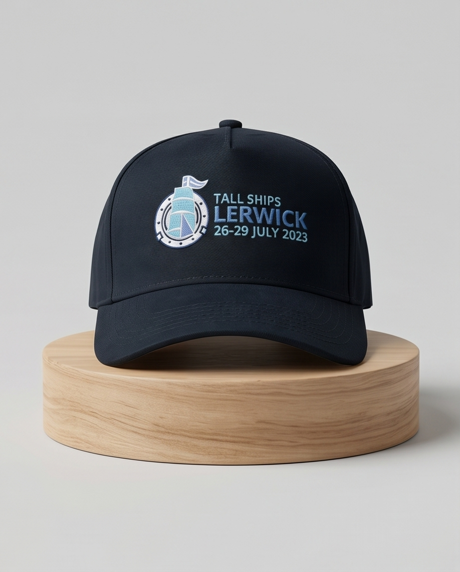 Tall Ships Lerwick Official Event Cap — Black