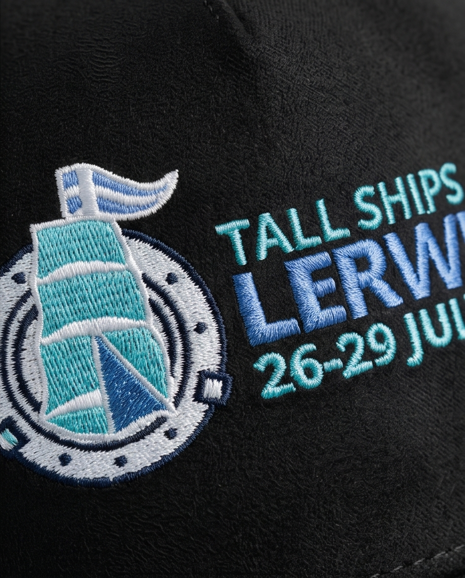 Tall Ships Lerwick Official Event Cap — Black