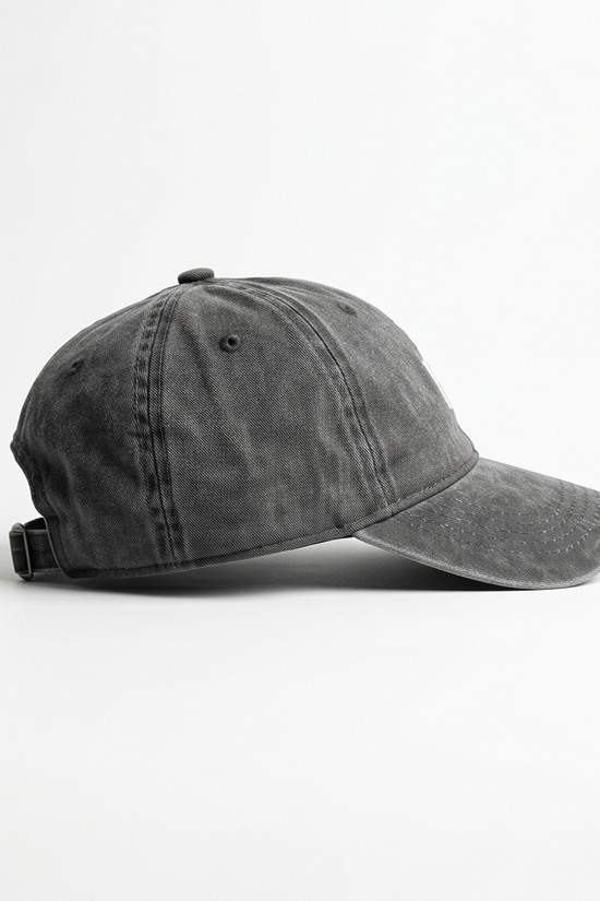 "It' — Just Be" Embroidered Dad Cap — Washed Black
