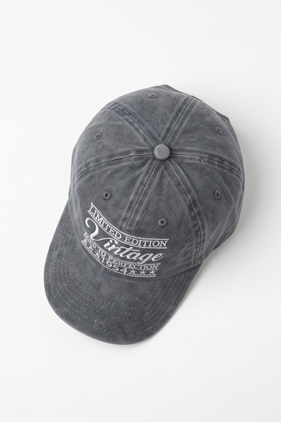 Vintage 1954 "Aged to Perfection" Dad Cap — Washed Grey