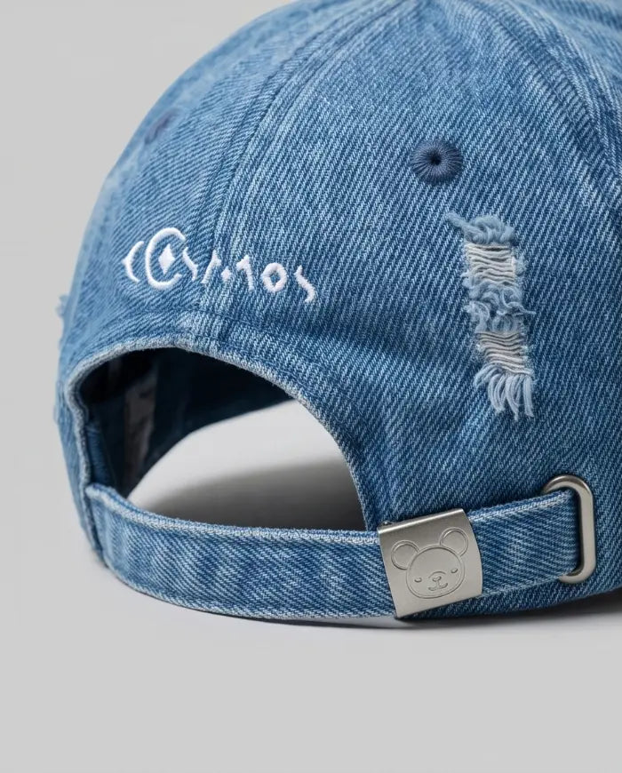 Denim Distressed Cap