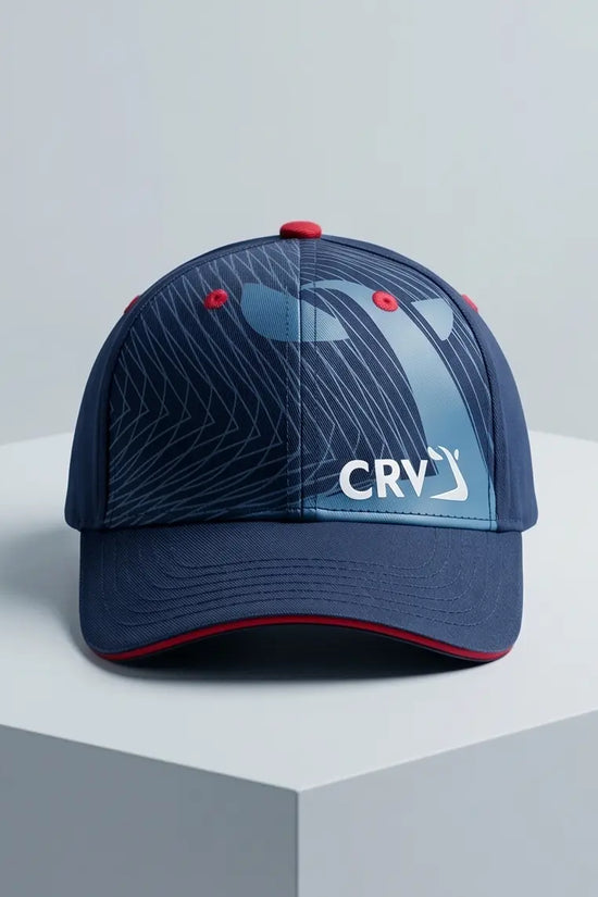 CRV Performance Dynamic Tech Baseball Cap – Navy, Blue & Red