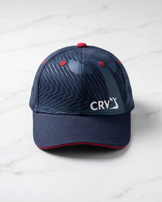 CRV Performance Dynamic Tech Baseball Cap – Navy, Blue & Red