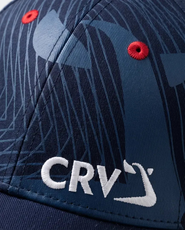 CRV Performance Dynamic Tech Baseball Cap – Navy, Blue & Red