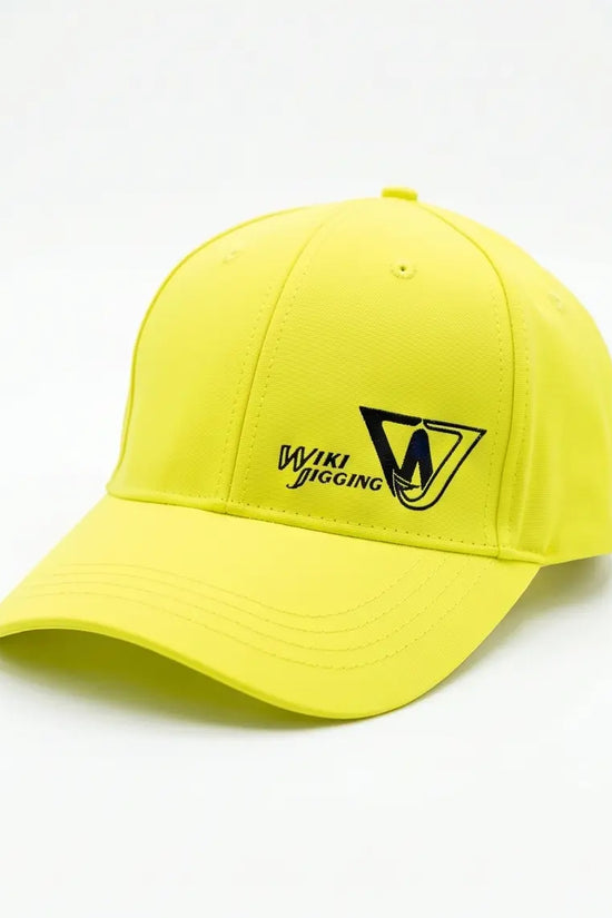 Violent Slow Neon Graphic Baseball Cap – Electric Cyber Yellow