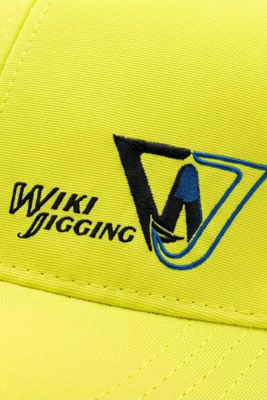 Violent Slow Neon Graphic Baseball Cap – Electric Cyber Yellow