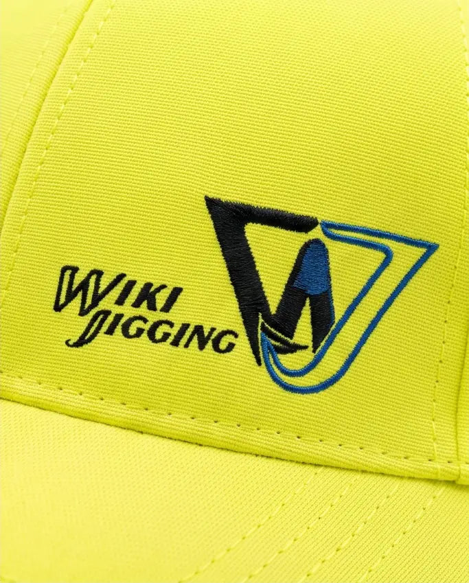 Violent Slow Neon Graphic Baseball Cap – Electric Cyber Yellow