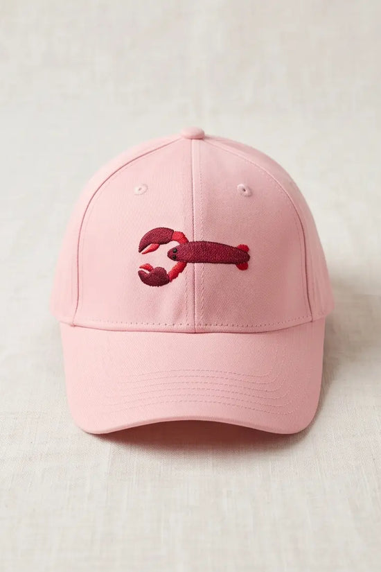 Pink Crab Logo Cap