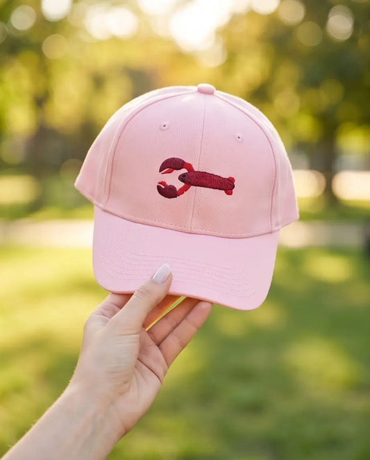 Pink Crab Logo Cap