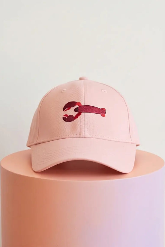 Pink Crab Logo Cap