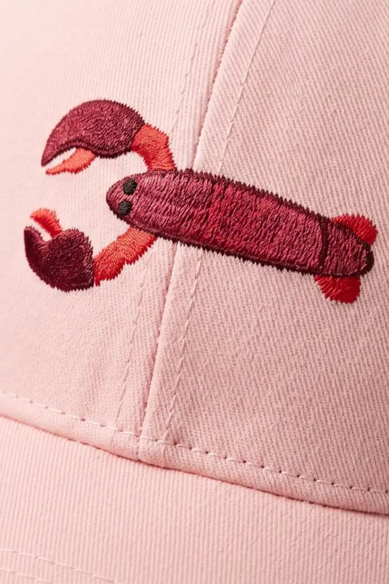 Pink Crab Logo Cap