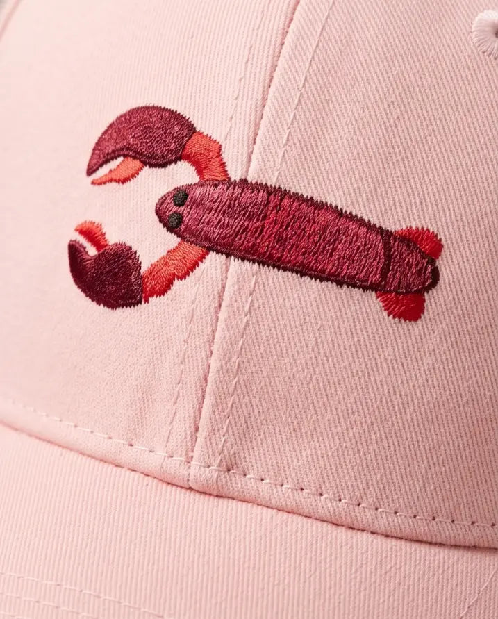 Pink Crab Logo Cap